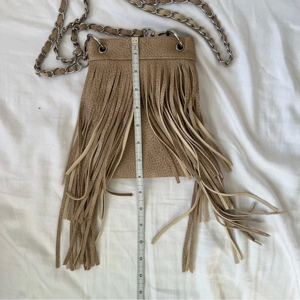 Fringe Crossbody Shoulder Bag NWOT - Picture 7 of 11